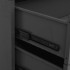 Cajonera industrial de metal gris antracita 78x40x93