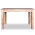 Mesa de comedor de madera maciza de caoba 120x60x77