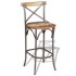 Taburete de barra de cocina madera maciza