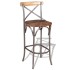 Taburete de barra de cocina madera maciza