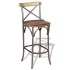 Taburete de barra de cocina madera maciza
