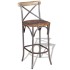 Taburete de barra de cocina madera maciza
