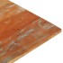 Tablero de mesa rectangular madera maciza 70x80 cm 25-27
