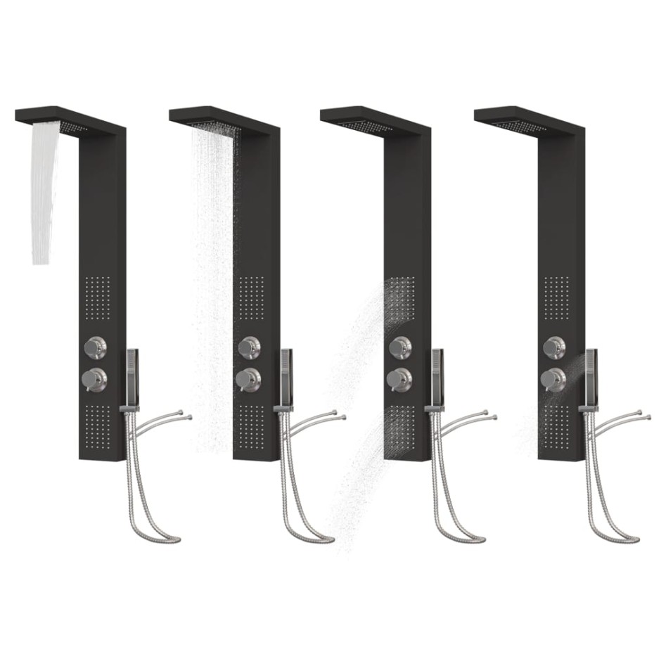 Sistema de panel de ducha aluminio