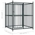 Perrera de exterior con techo 120x120x150