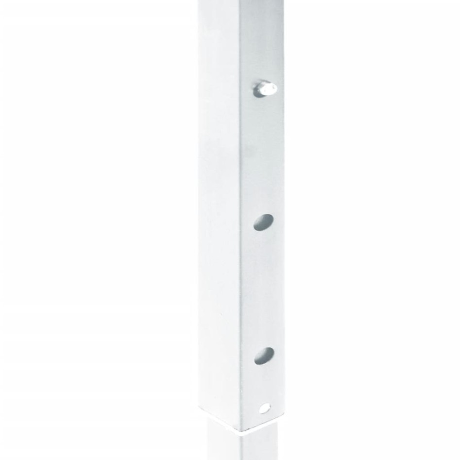 Carpa para fiestas plegable con paredes laterales blanco 3x3