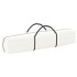 Carpa para fiestas plegable con paredes laterales blanco 3x3