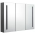 Mueble de baño con espejo LED 89x14x62