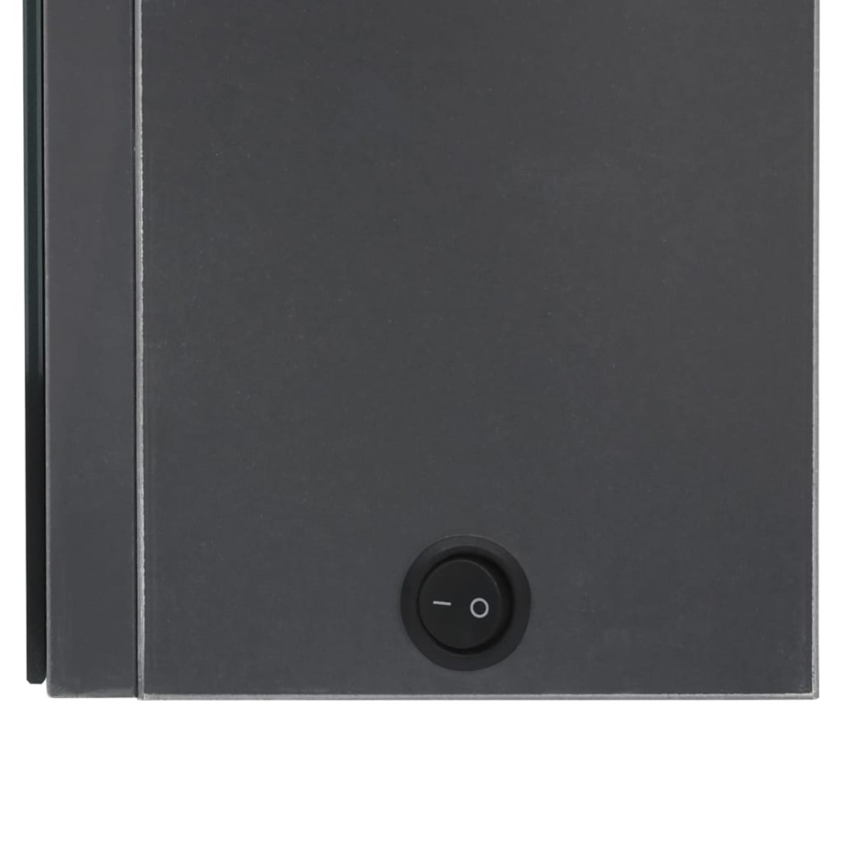 Mueble de baño con espejo LED 89x14x62