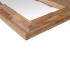 Espejo decorativo rectangular teca 120x60