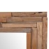Espejo decorativo rectangular teca 120x60