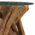Mesa de centro de madera maciza de teca 60