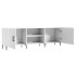 Mueble para TV madera de ingeniería blanco 150x30x50