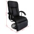 Sillón de masaje de cuero sintético