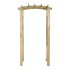 Arco con enrejado madera maciza de pino impregnada
