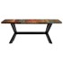 Mesa de comedor madera maciza reciclada 200x100x75