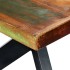 Mesa de comedor madera maciza reciclada 200x100x75