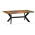 Mesa de comedor madera maciza reciclada 200x100x75
