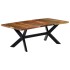 Mesa de comedor madera maciza reciclada 200x100x75