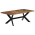 Mesa de comedor madera maciza reciclada 200x100x75