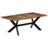 Mesa de comedor madera maciza reciclada 200x100x75