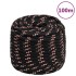 Cuerda de barco polipropileno negra 18 mm 100