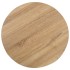Mesa de bistró MDF marrón claro 50