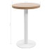 Mesa de bistró MDF marrón claro 50