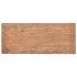 Mesa consola de madera maciza de caoba 69x28x70