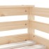 Estructura de cama para niños con cajones madera pino 70x140