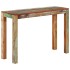 Mesa consola de madera maciza reciclada 110x35x76