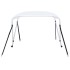Toldo Bimini de 2 arcos blanco 180x130x110