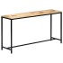 Mesa consola de madera maciza de mango en bruto 140x35x76
