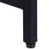 Mesa consola de madera maciza de mango en bruto 140x35x76