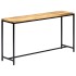 Mesa consola de madera maciza de mango en bruto 140x35x76