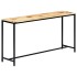 Mesa consola de madera maciza de mango en bruto 140x35x76
