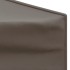 Carpa de fiesta plegable con paredes laterales gris taupe 3x3