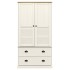 Armario VIGO madera maciza de pino blanco 90x55x170