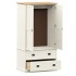 Armario VIGO madera maciza de pino blanco 90x55x170