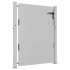 Puerta de jardín acero corten 105x155