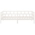 Sofá cama madera maciza de pino blanco 90x190
