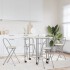 Conjunto de comedor plegable 5 piezas
