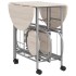 Conjunto de comedor plegable 5 piezas
