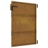Puerta de jardín acero corten 85x150