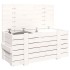 Caja de almacenaje madera maciza de pino blanco 91x40,5x42