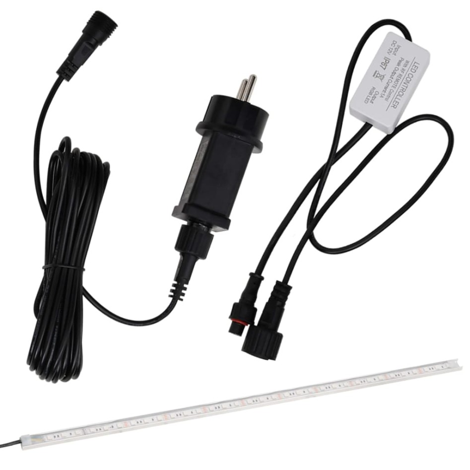 Fuente cascada con LED RGB acrílico 45