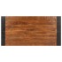 Mesa de comedor de madera maciza de mango rugosa 140x70x76