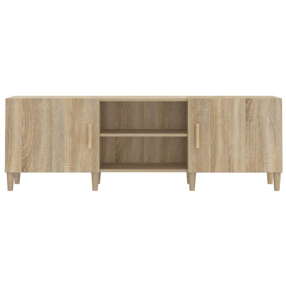 Mueble para TV madera contrachapada roble sonoma 150x30x50
