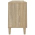 Mueble para TV madera contrachapada roble sonoma 150x30x50