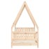 Estructura de cama para niños madera maciza de pino 80x160